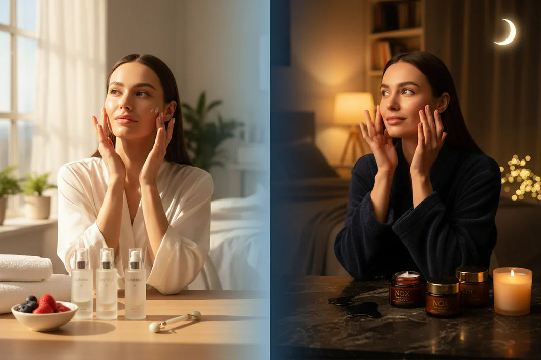 Morning vs Night Skincare Routine