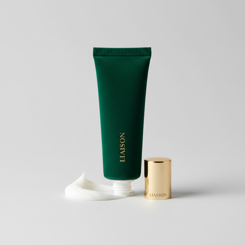Liaison Velvet Hand Cream – Open Tube with Cream Texture