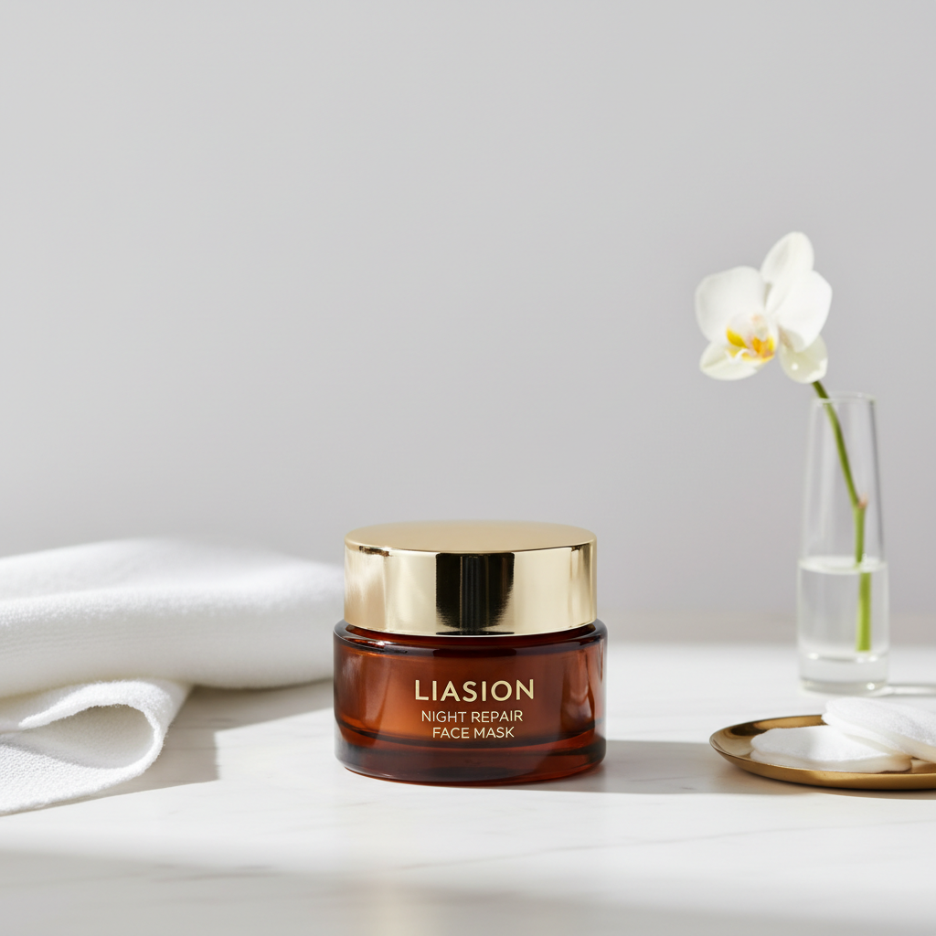 Liaison Night Repair Face Mask - Bathroom Lifestyle