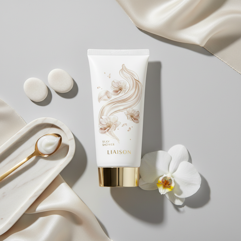 Liaison Silky Shower Cream – Premium Composition Shot