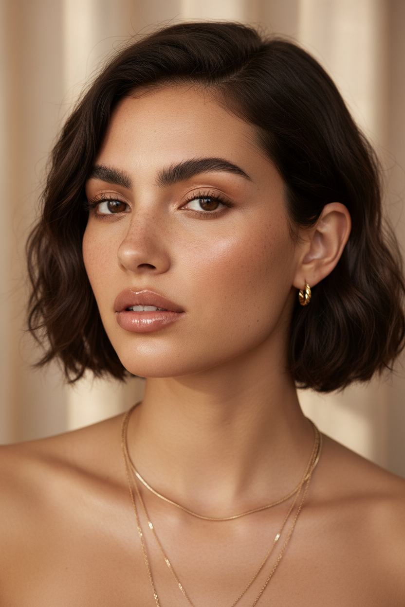 Luxury Beauty Campaign Portrait