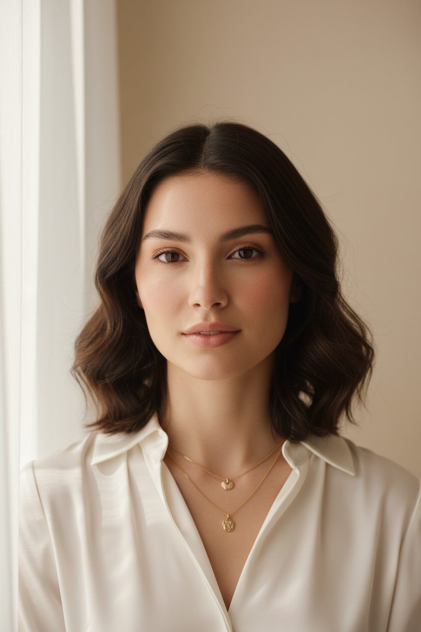 Luxury Editorial Beauty Portrait