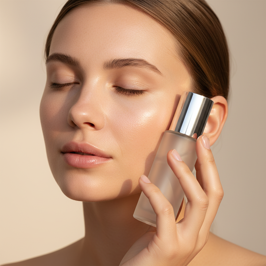 Luxury Serum Model Campaign
