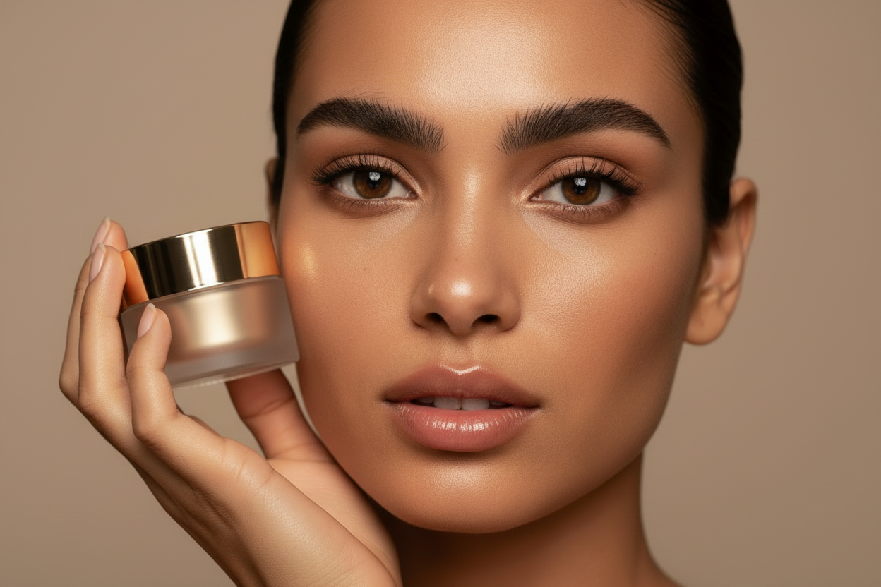 Luxury Skincare Campaign Banner